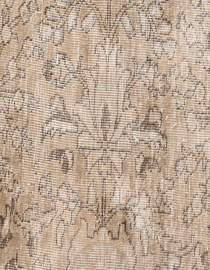 Detail image of 6' 10 x 10'  Hand Knotted Ultra Vintage Persian Wool Rug