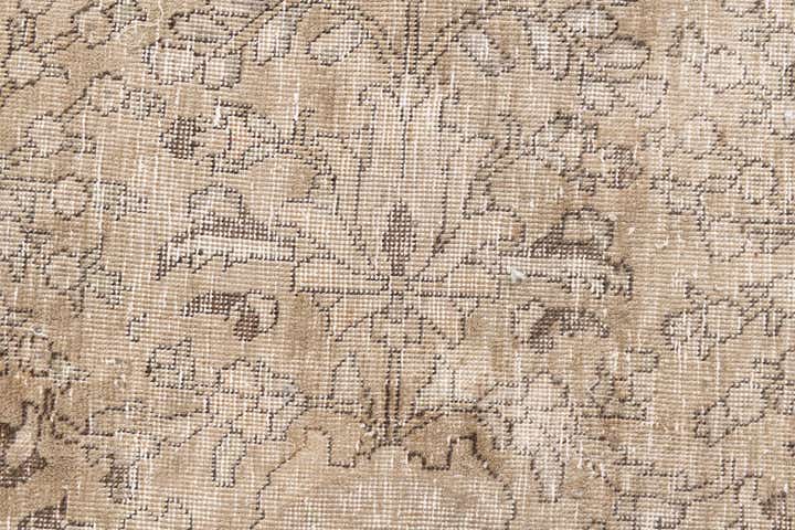 6' 10 x 10' Hand Knotted Ultra Vintage Persian Wool Rug