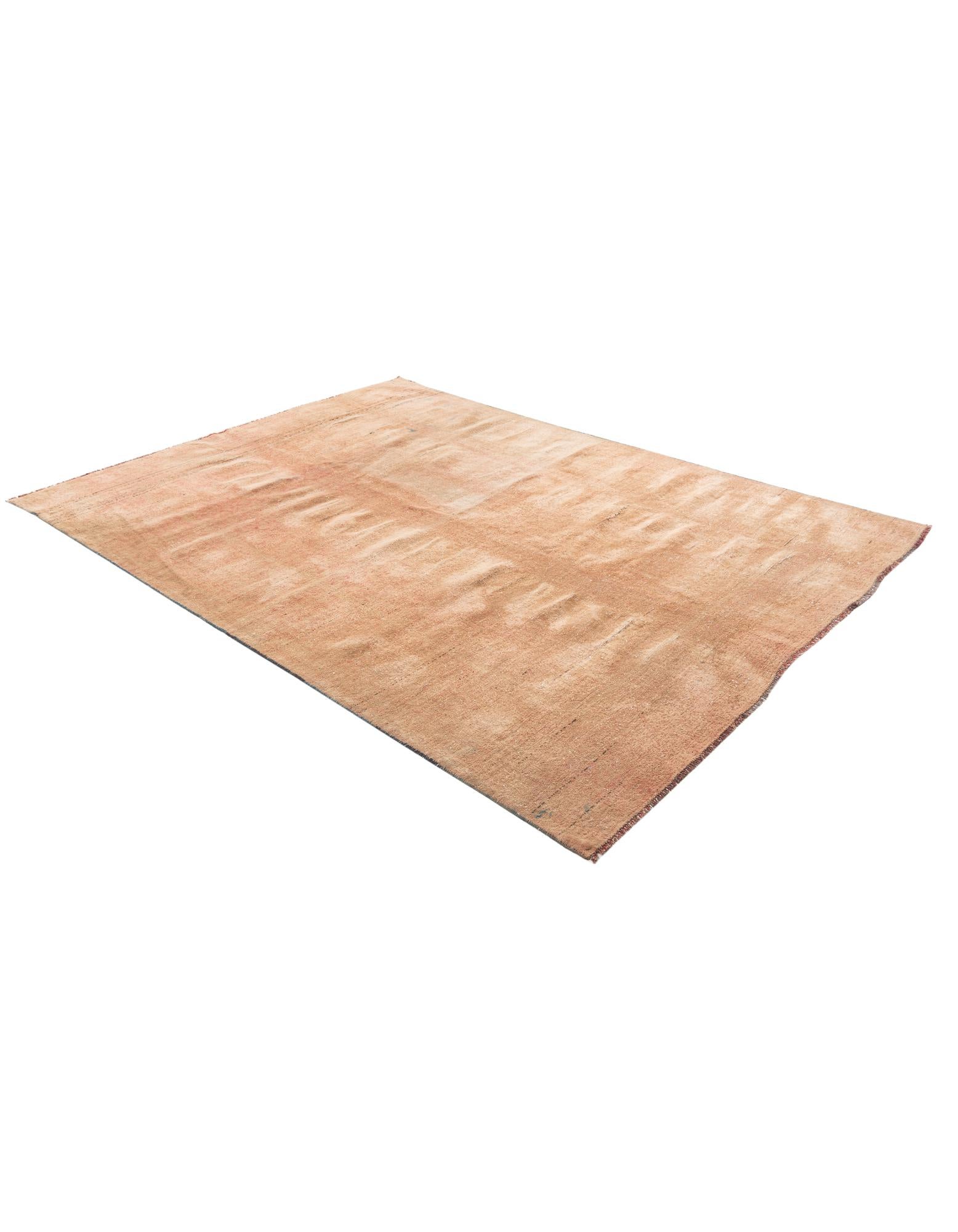 6' 4 x 8' 7 Hand Knotted Ultra Vintage Persian Wool Rug