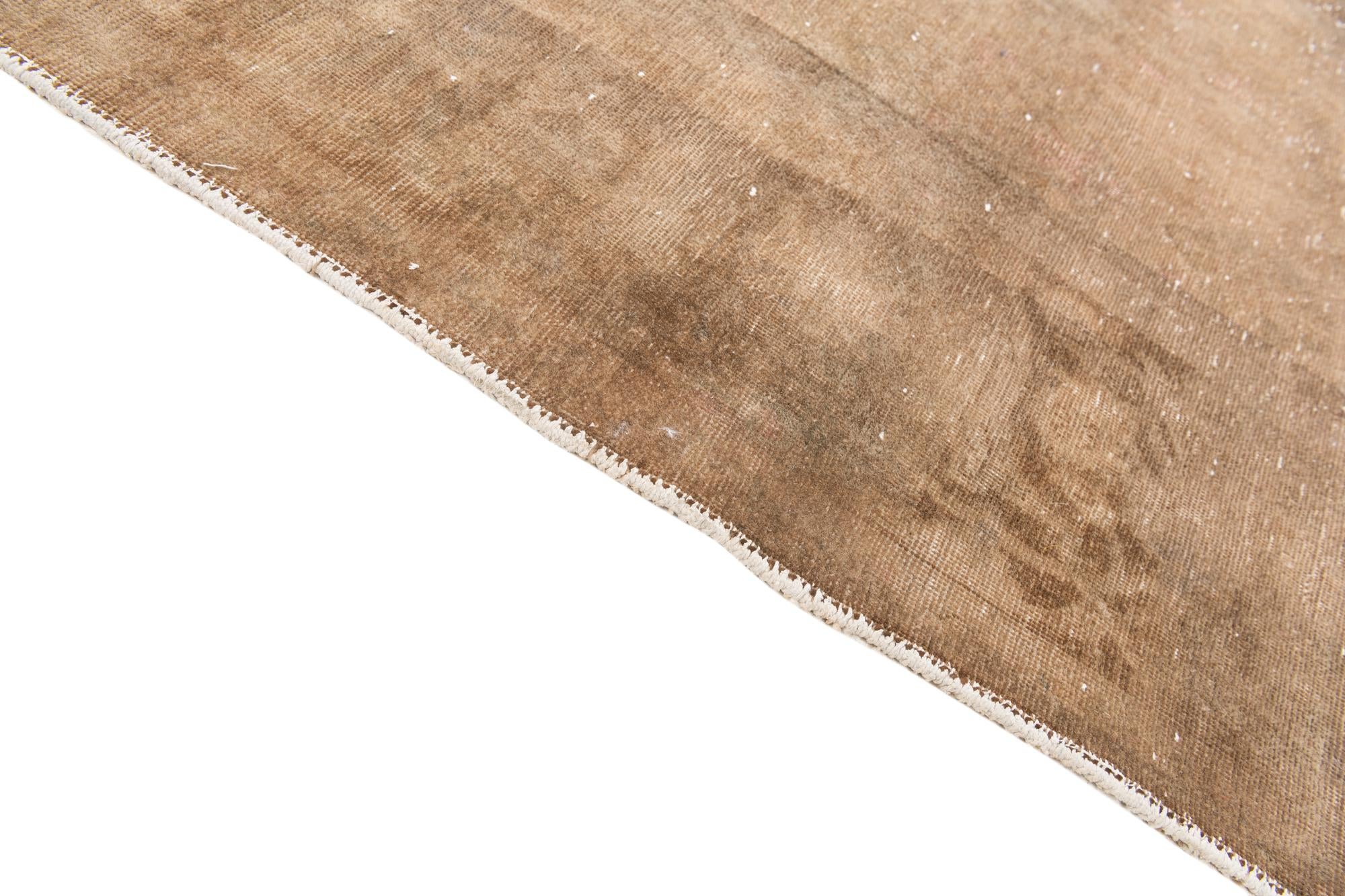 5' 3 x 8' 4 Hand Knotted Ultra Vintage Persian Wool Rug