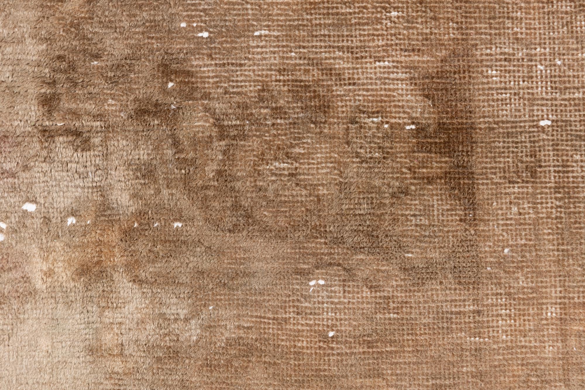 5' 3 x 8' 4 Hand Knotted Ultra Vintage Persian Wool Rug