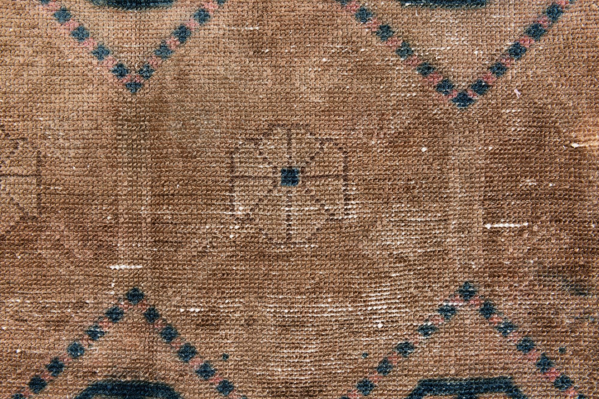 5' 2 x 8' 4 Hand Knotted Ultra Vintage Persian Wool Rug