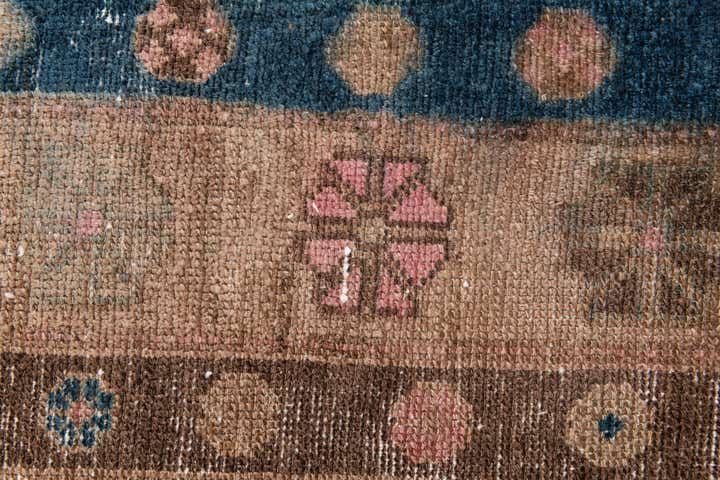 5' 2 x 8' 4 Hand Knotted Ultra Vintage Persian Wool Rug