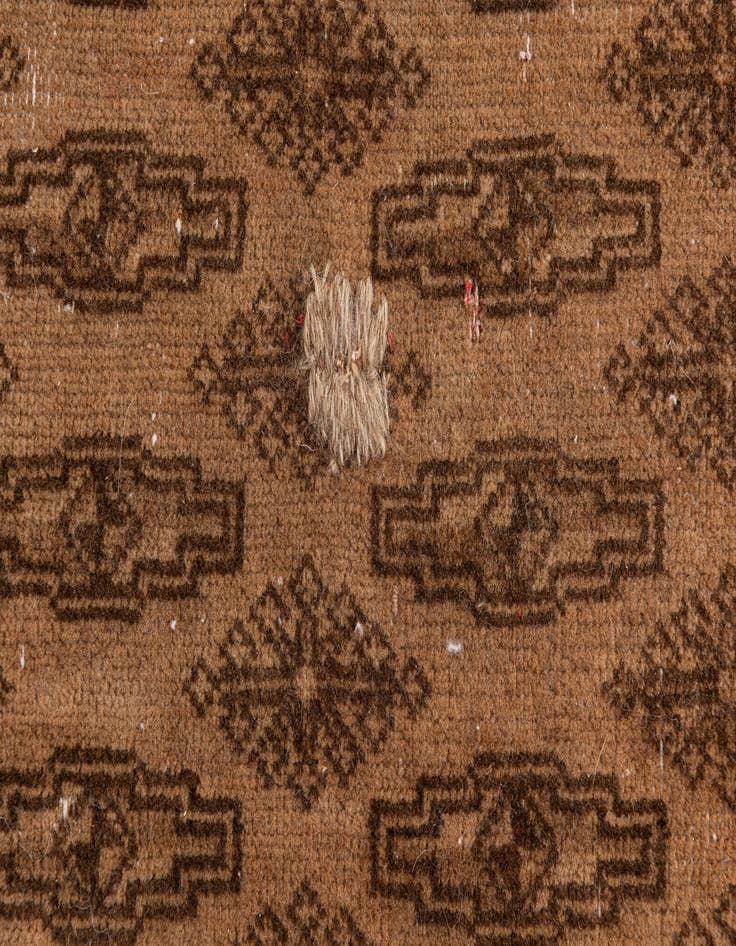 Detail image of 9' 7 x 11' 6 Hand Knotted Ultra Vintage Wool Rug