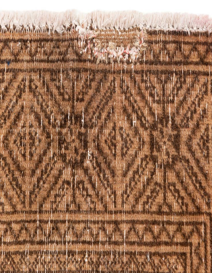 Detail image of 9' 7 x 11' 6 Hand Knotted Ultra Vintage Wool Rug
