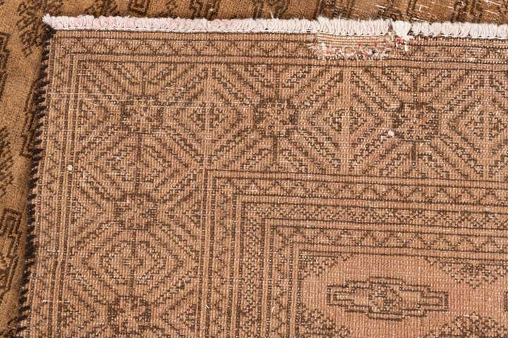 9' 7 x 11' 6 Hand Knotted Ultra Vintage Wool Rug