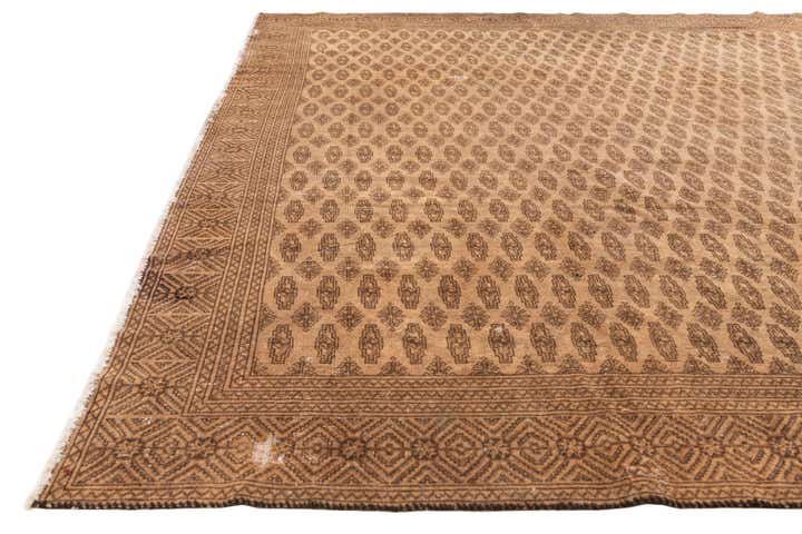 9' 7 x 11' 6 Hand Knotted Ultra Vintage Wool Rug