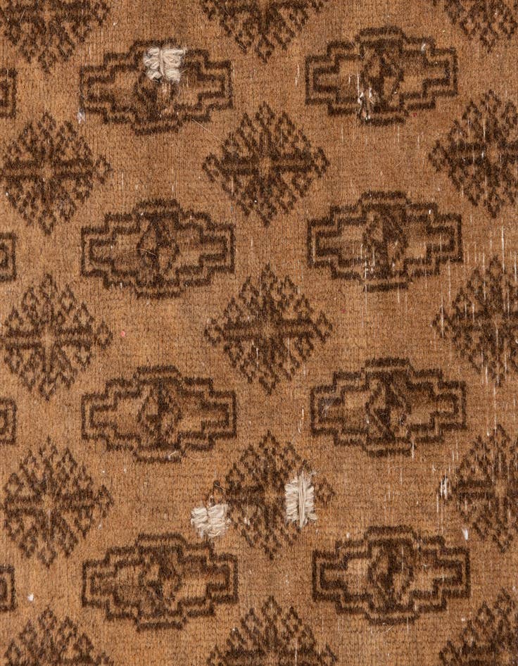 Detail image of 9' 7 x 11' 6 Hand Knotted Ultra Vintage Wool Rug