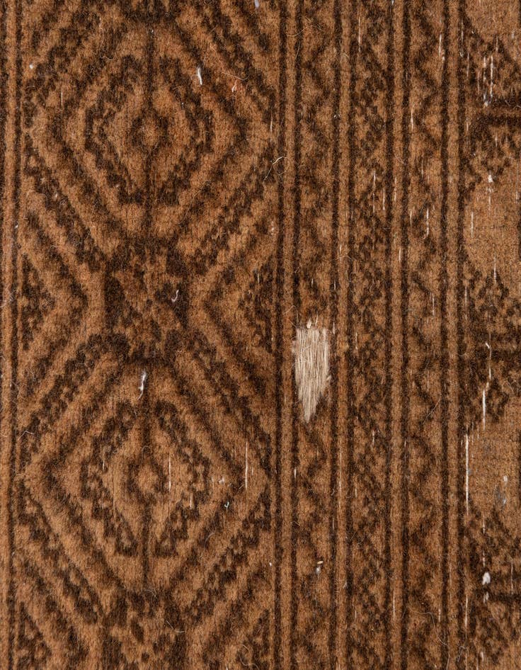 Detail image of 9' 7 x 11' 6 Hand Knotted Ultra Vintage Wool Rug