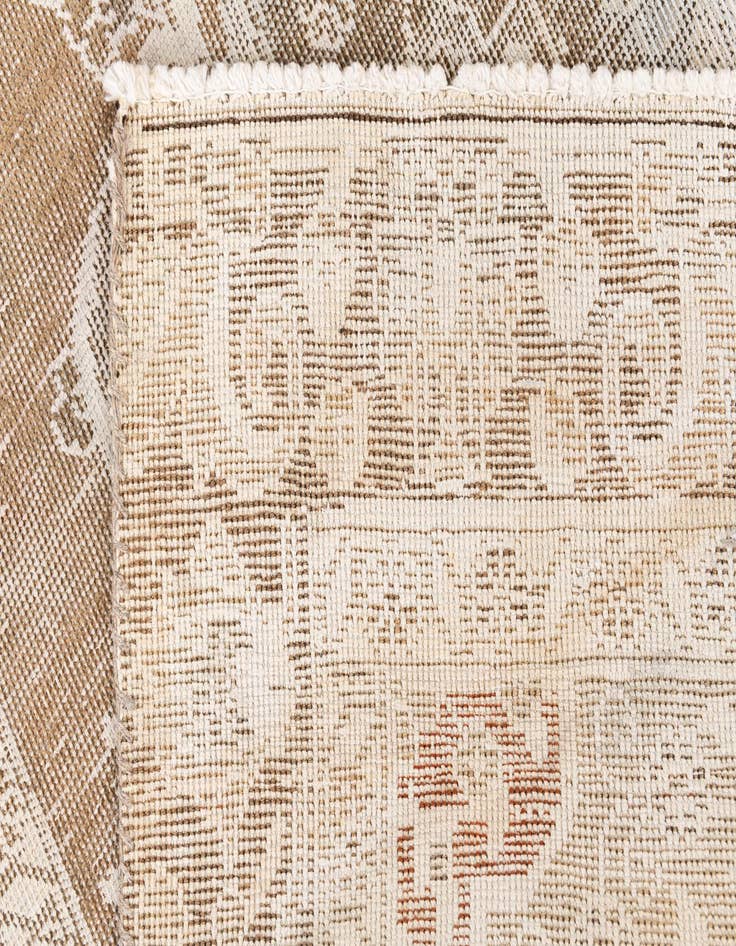 Detail image of 3' 10 x 5' 8  Hand Knotted Ultra Vintage Persian Wool Rug