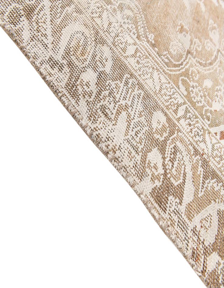 Detail image of 3' 10 x 5' 8  Hand Knotted Ultra Vintage Persian Wool Rug