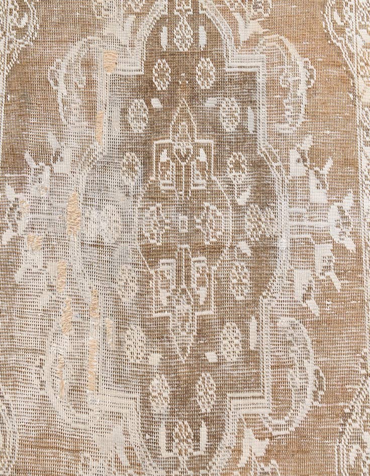 Detail image of 3' 10 x 5' 8  Hand Knotted Ultra Vintage Persian Wool Rug