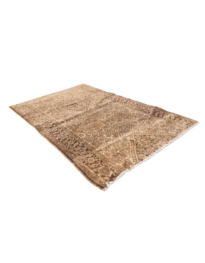 2' 8 x 4' 3 Hand Knotted Ultra Vintage Persian Wool Rug