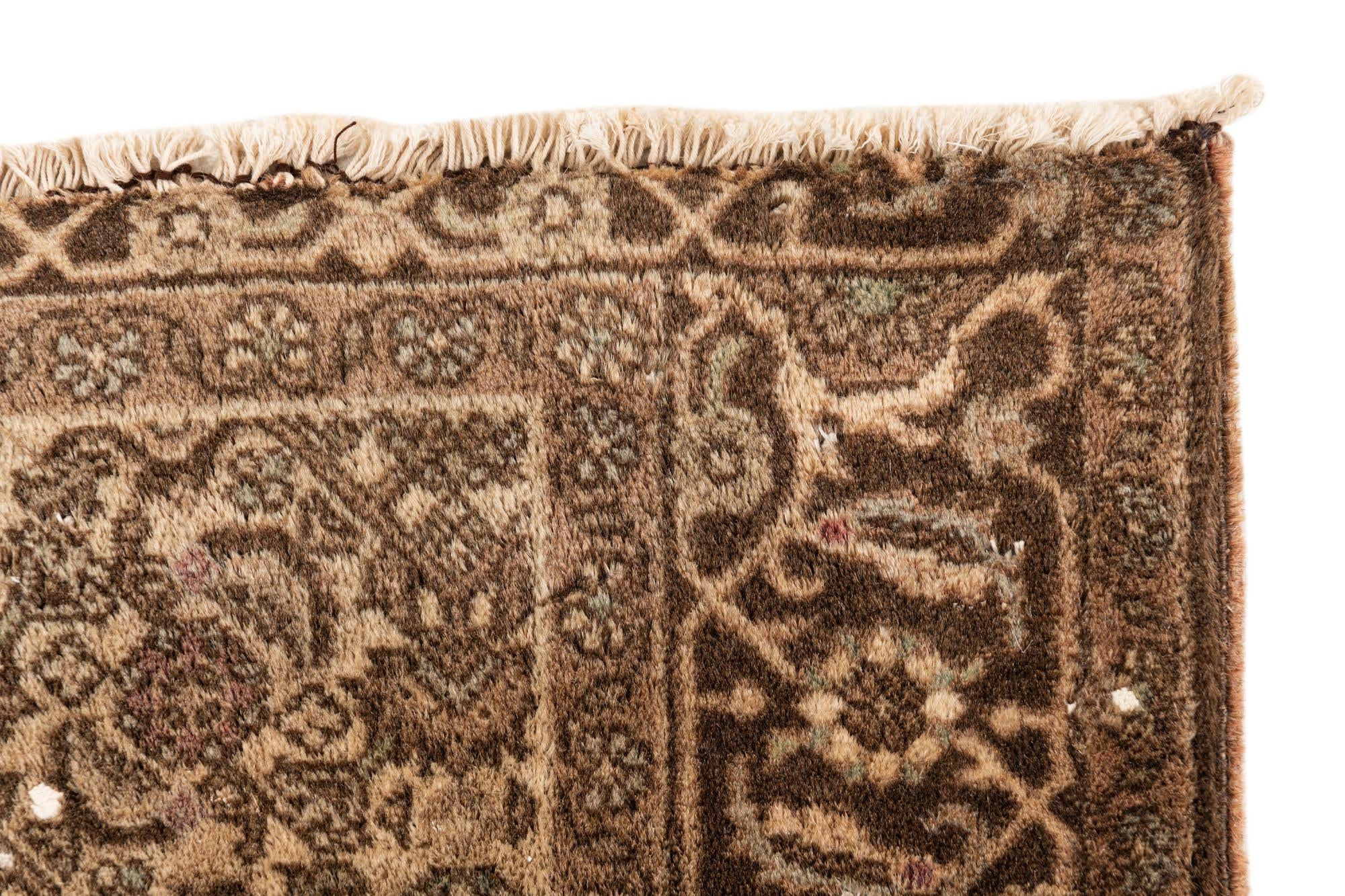 2' 8 x 4' 3 Hand Knotted Ultra Vintage Persian Wool Rug
