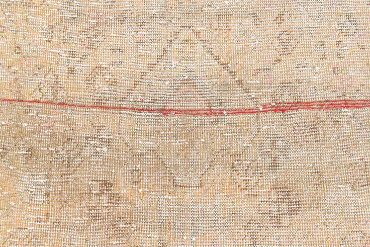 Detail image of 3' 6 x 4' 9 Hand Knotted Ultra Vintage Persian Wool Rug