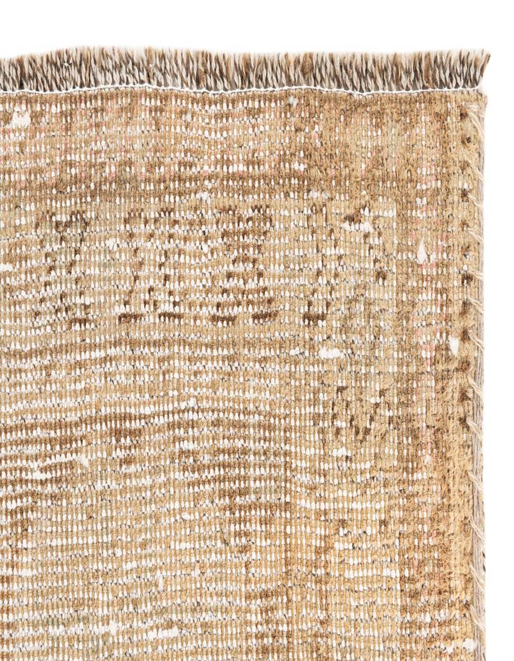 Detail image of 3' 6 x 4' 9  Hand Knotted Ultra Vintage Persian Wool Rug