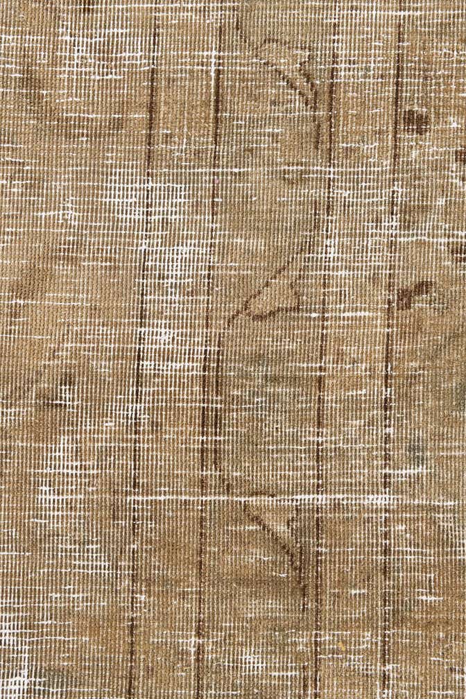 9' 8 x 12' 6 Hand Knotted Ultra Vintage Persian Wool Rug