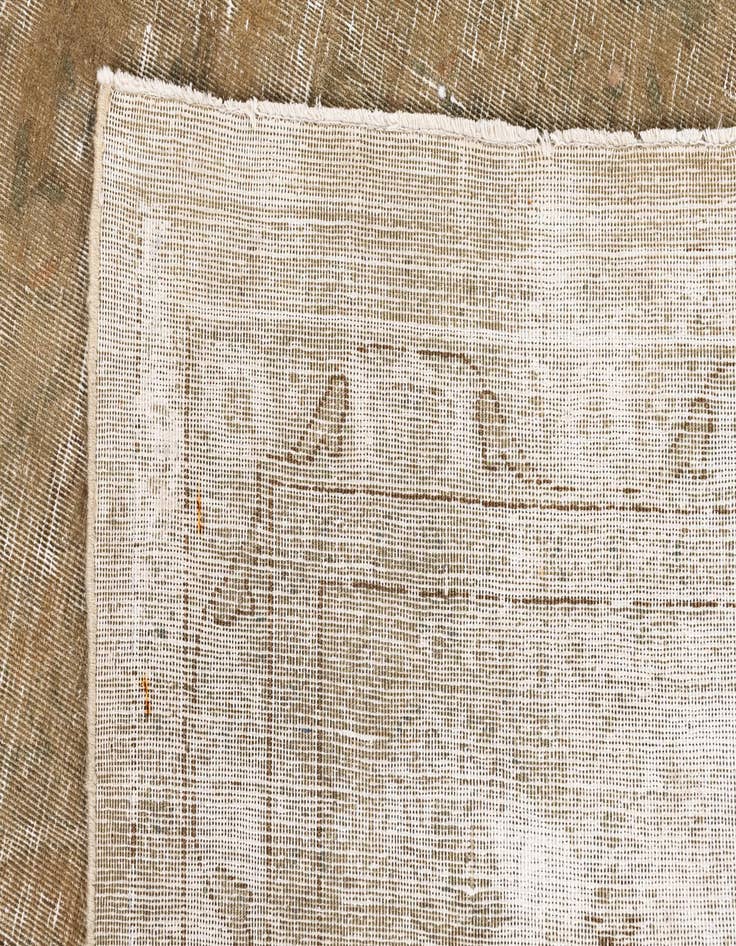 Detail image of 9' 8 x 12' 6  Hand Knotted Ultra Vintage Persian Wool Rug