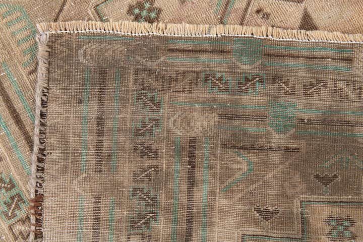 3' 8 x 6' 4 Hand Knotted Ultra Vintage Persian Wool Rug