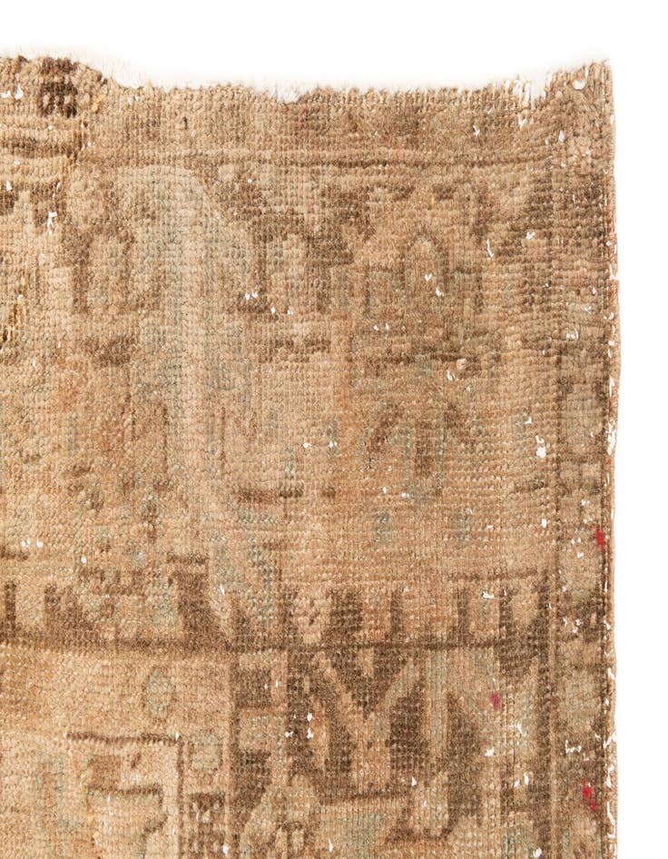 Detail image of 7' 8 x 9' 5  Hand Knotted Ultra Vintage Persian Wool Rug