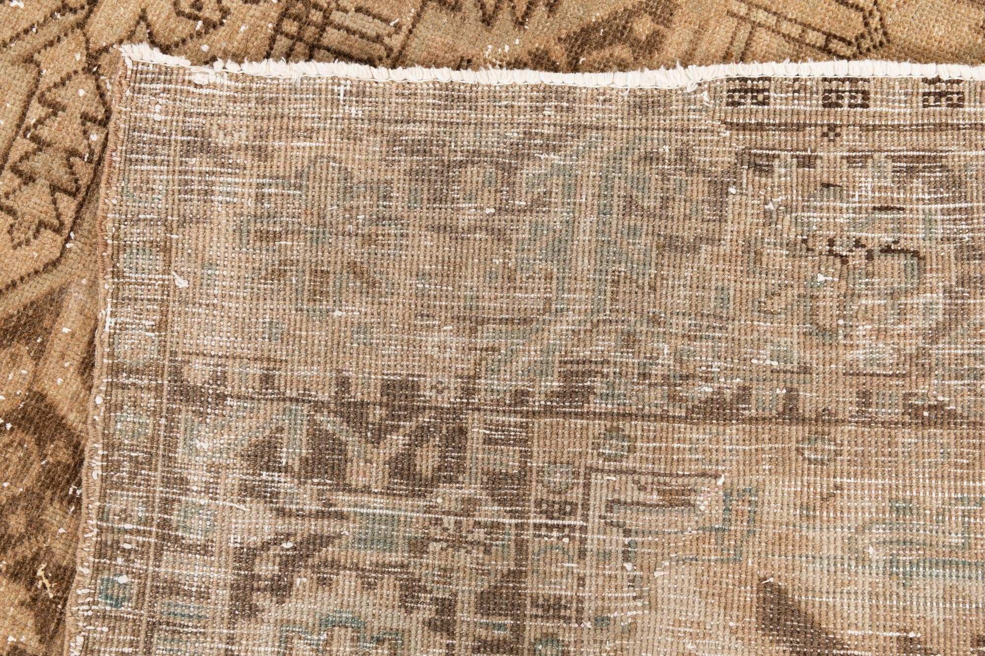 7' 8 x 9' 5 Hand Knotted Ultra Vintage Persian Wool Rug