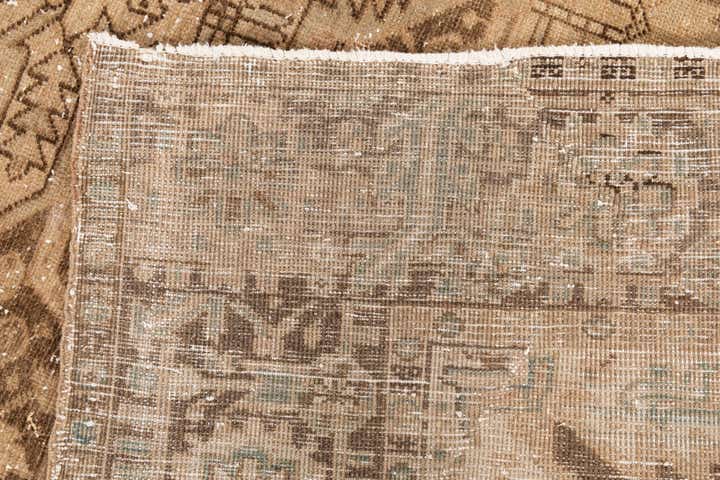 7' 8 x 9' 5 Hand Knotted Ultra Vintage Persian Wool Rug
