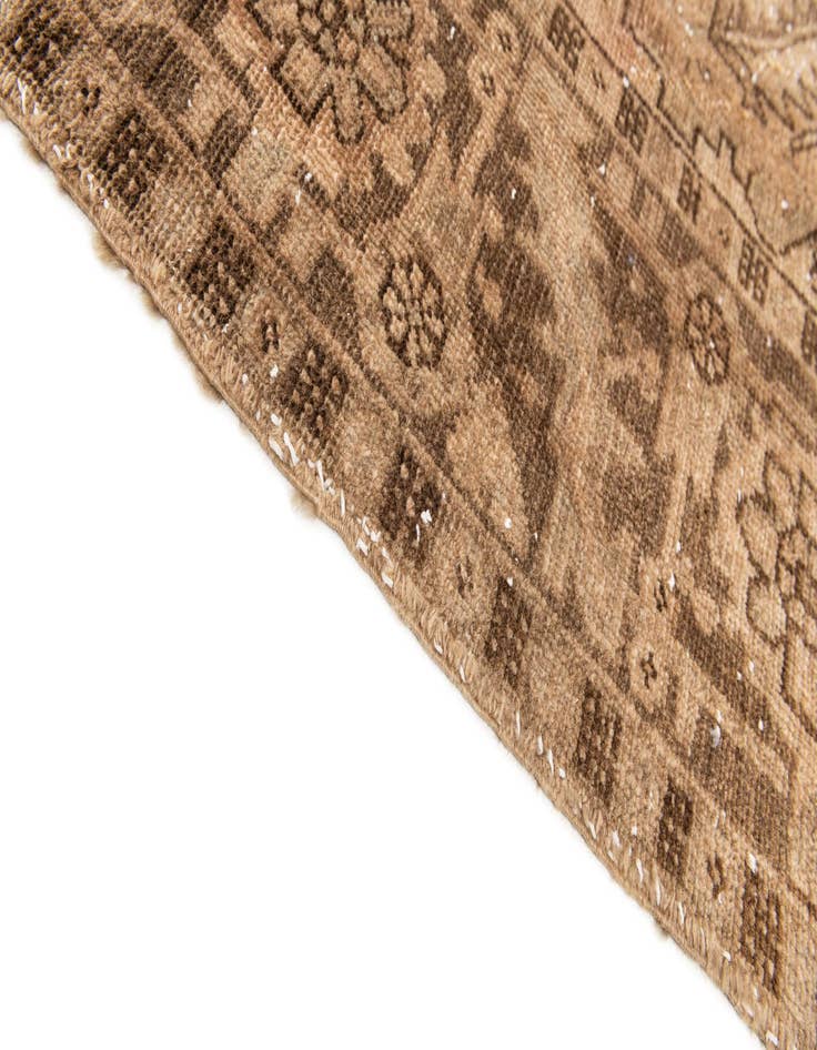 Detail image of 7' 8 x 9' 5  Hand Knotted Ultra Vintage Persian Wool Rug