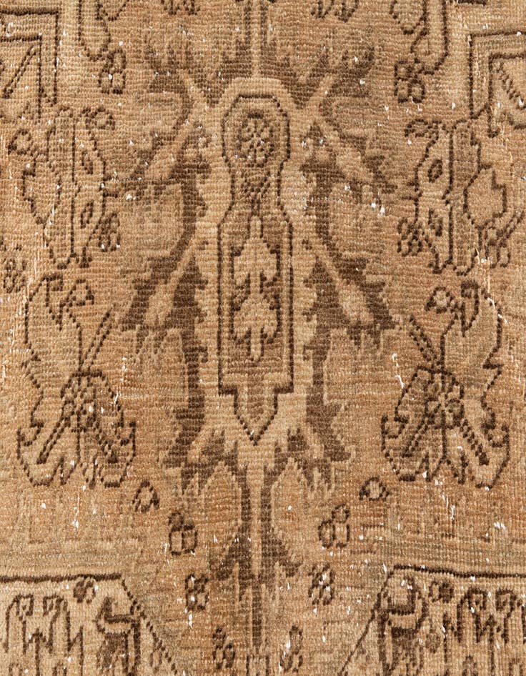 Detail image of 7' 8 x 9' 5  Hand Knotted Ultra Vintage Persian Wool Rug