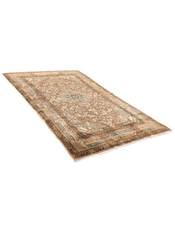 Detail image of 3' 2 x 5' 4 Hand Knotted Ultra Vintage Persian Wool Rug