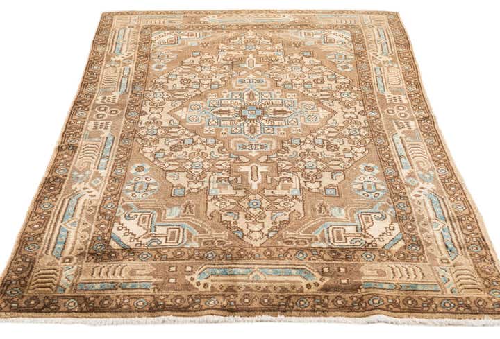 3' 2 x 5' 4 Hand Knotted Ultra Vintage Persian Wool Rug