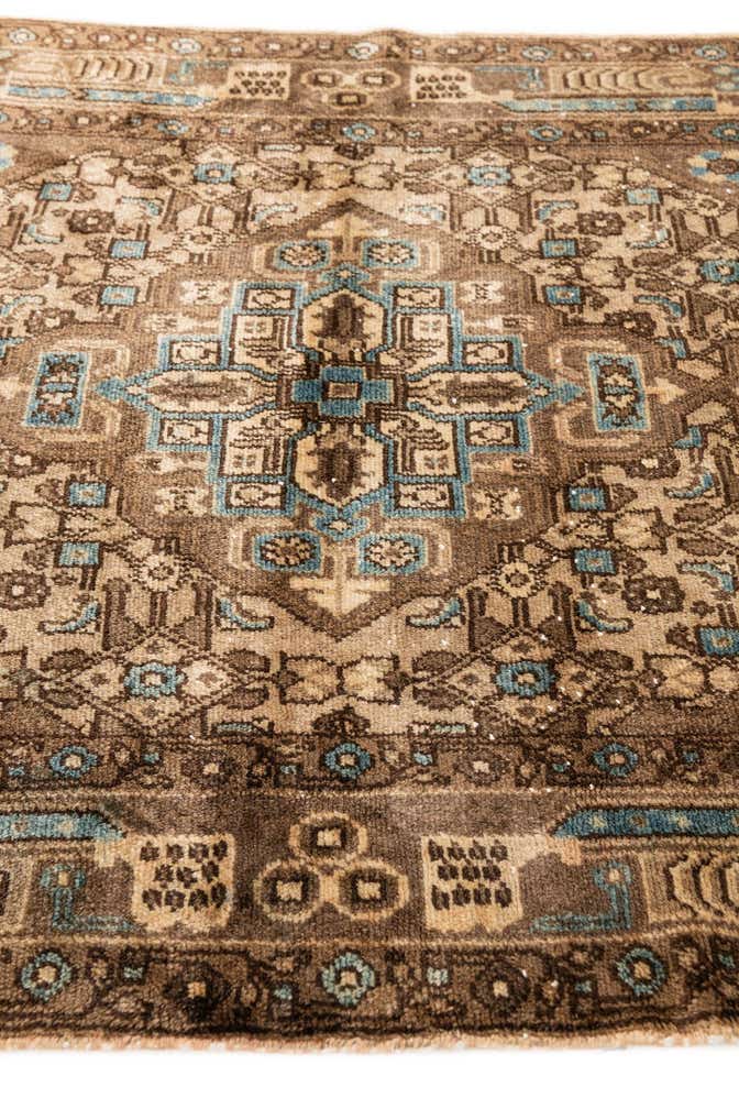 3' 2 x 5' 4 Hand Knotted Ultra Vintage Persian Wool Rug