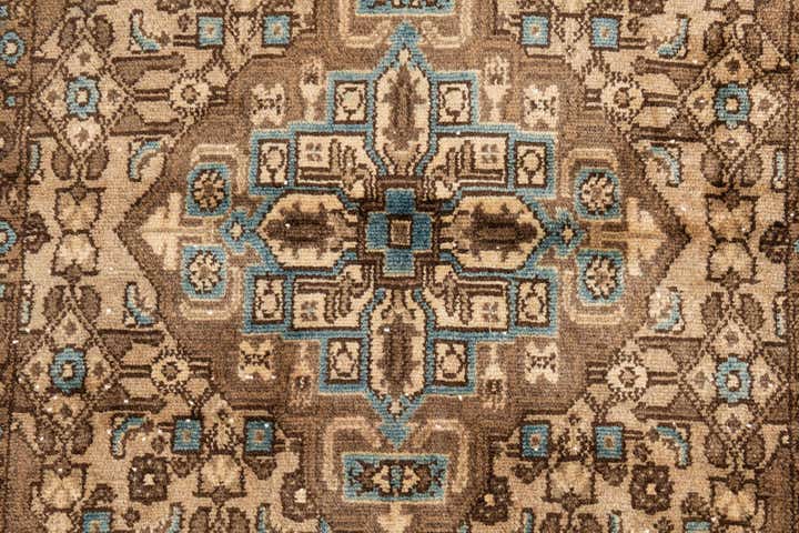 3' 2 x 5' 4 Hand Knotted Ultra Vintage Persian Wool Rug