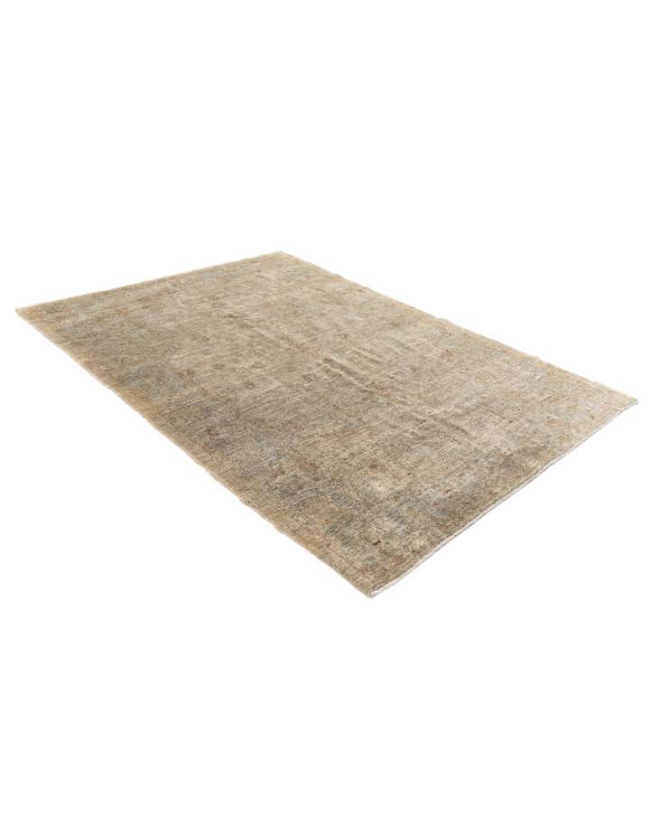 6' 1 x 8' 6 Hand Knotted Ultra Vintage Persian Wool Rug