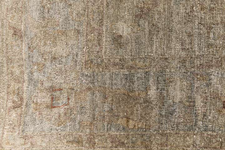 6' 1 x 8' 6 Hand Knotted Ultra Vintage Persian Wool Rug