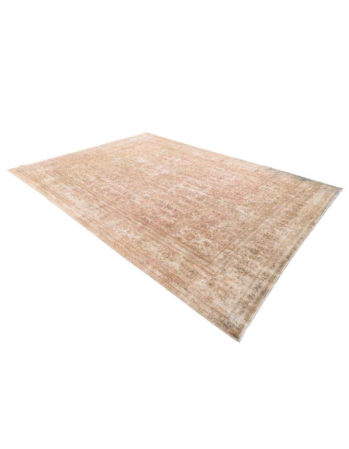 9' 5 x 12' 9 Hand Knotted Ultra Vintage Persian Wool Rug