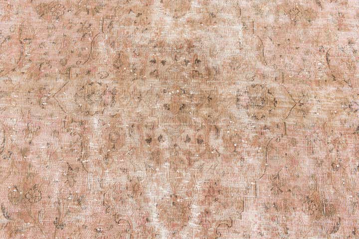 9' 5 x 12' 9 Hand Knotted Ultra Vintage Persian Wool Rug