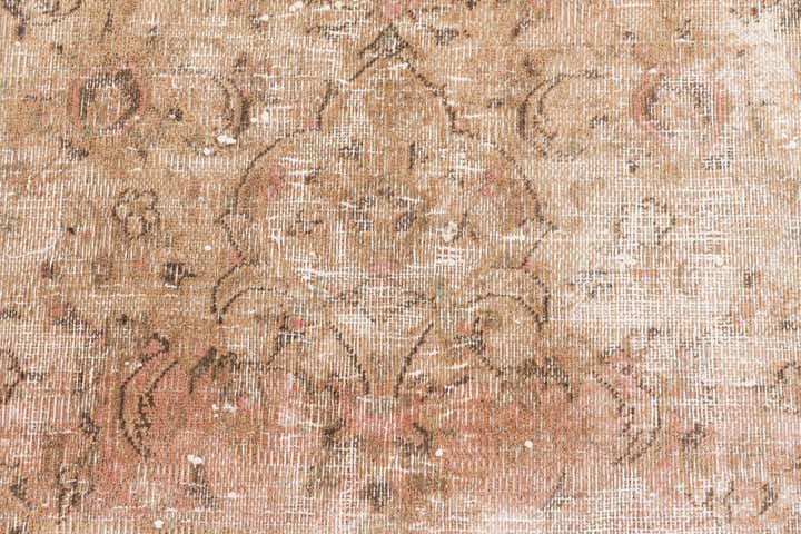 9' 5 x 12' 9 Hand Knotted Ultra Vintage Persian Wool Rug