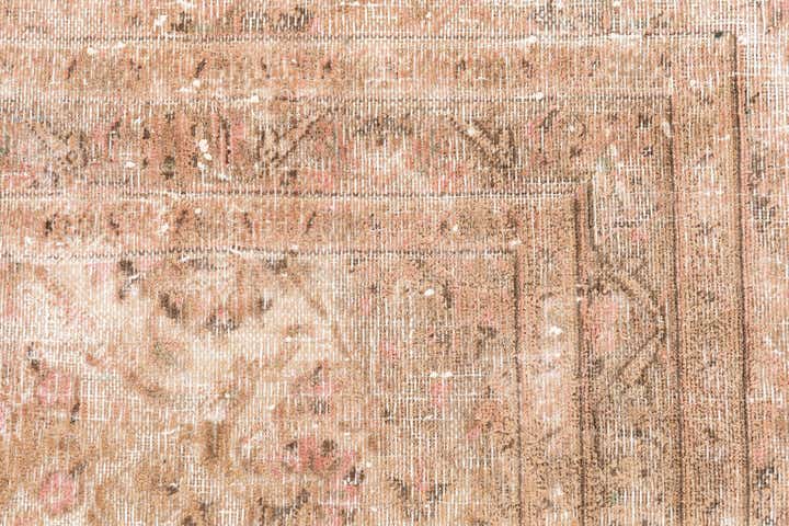 9' 5 x 12' 9 Hand Knotted Ultra Vintage Persian Wool Rug