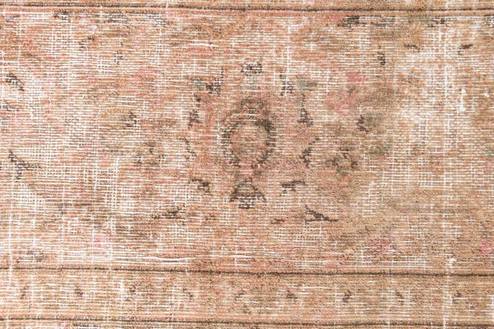 9' 5 x 12' 9 Hand Knotted Ultra Vintage Persian Wool Rug