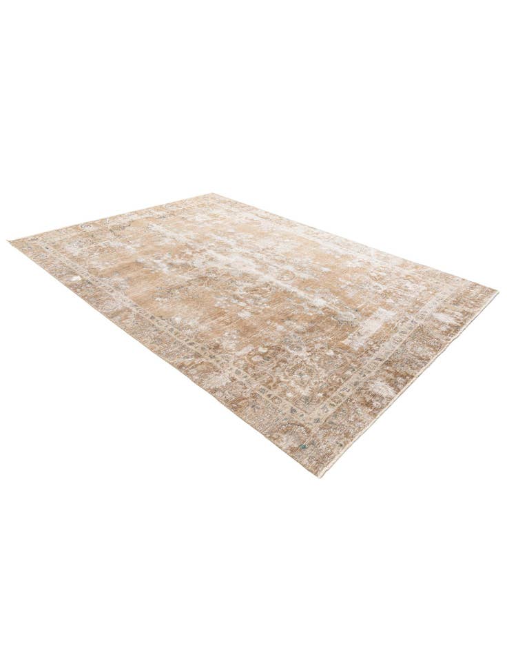 Detail image of 7' 6 x 10' 7 Hand Knotted Ultra Vintage Persian Wool Rug