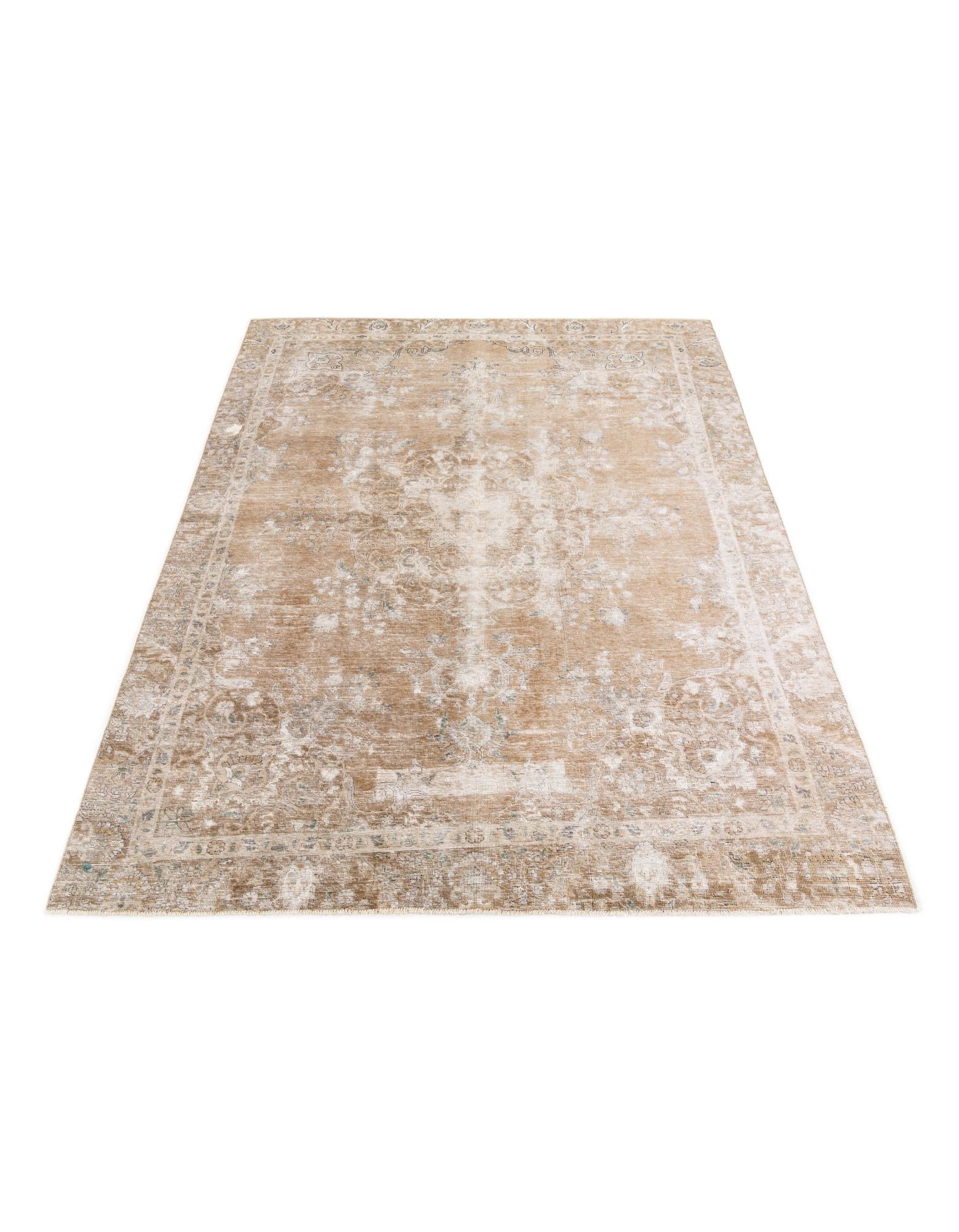 7' 6 x 10' 7 Hand Knotted Ultra Vintage Persian Wool Rug