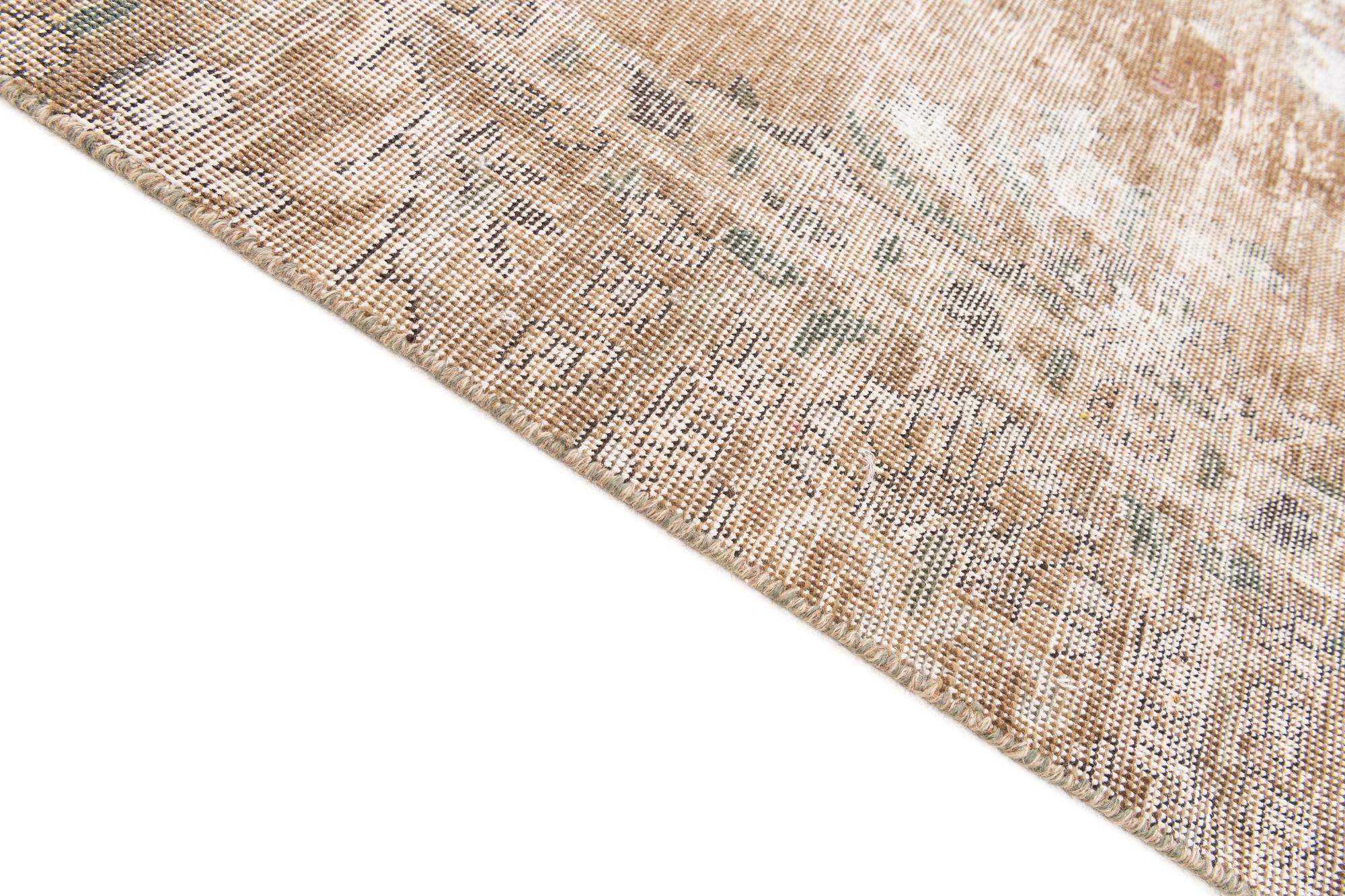 7' 6 x 10' 7 Hand Knotted Ultra Vintage Persian Wool Rug