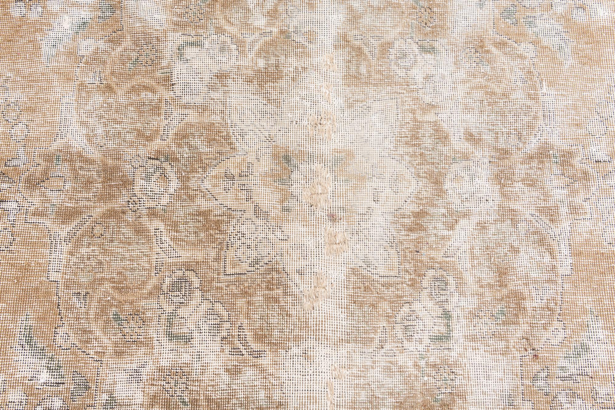 7' 6 x 10' 7 Hand Knotted Ultra Vintage Persian Wool Rug