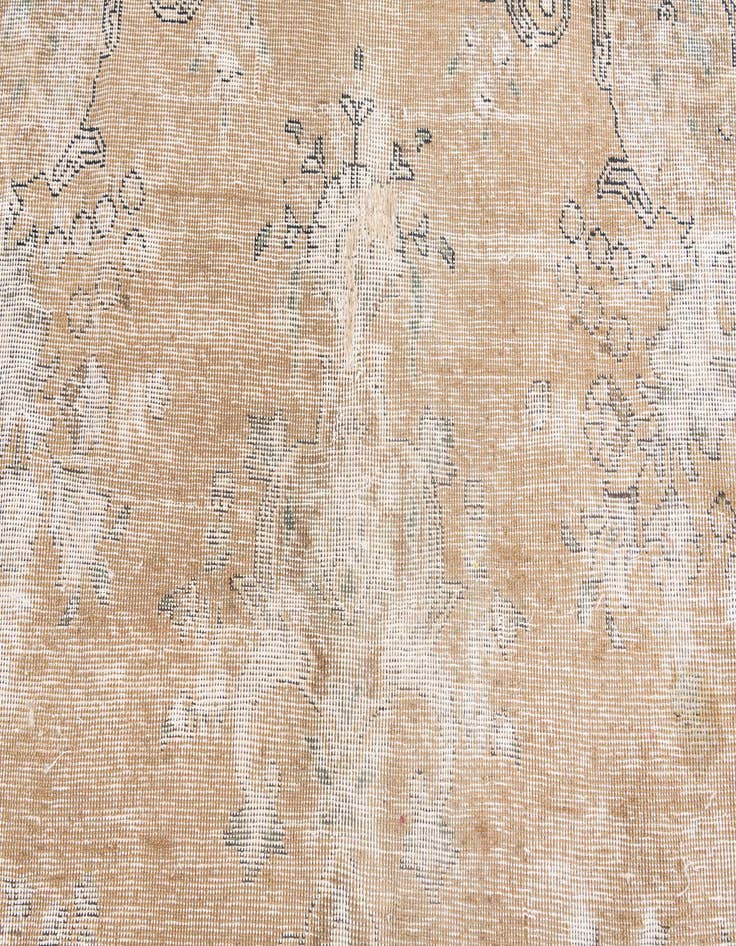 Detail image of 7' 6 x 10' 7  Hand Knotted Ultra Vintage Persian Wool Rug