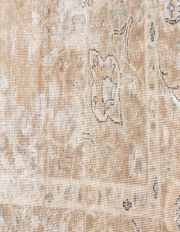 Detail image of 7' 6 x 10' 7  Hand Knotted Ultra Vintage Persian Wool Rug