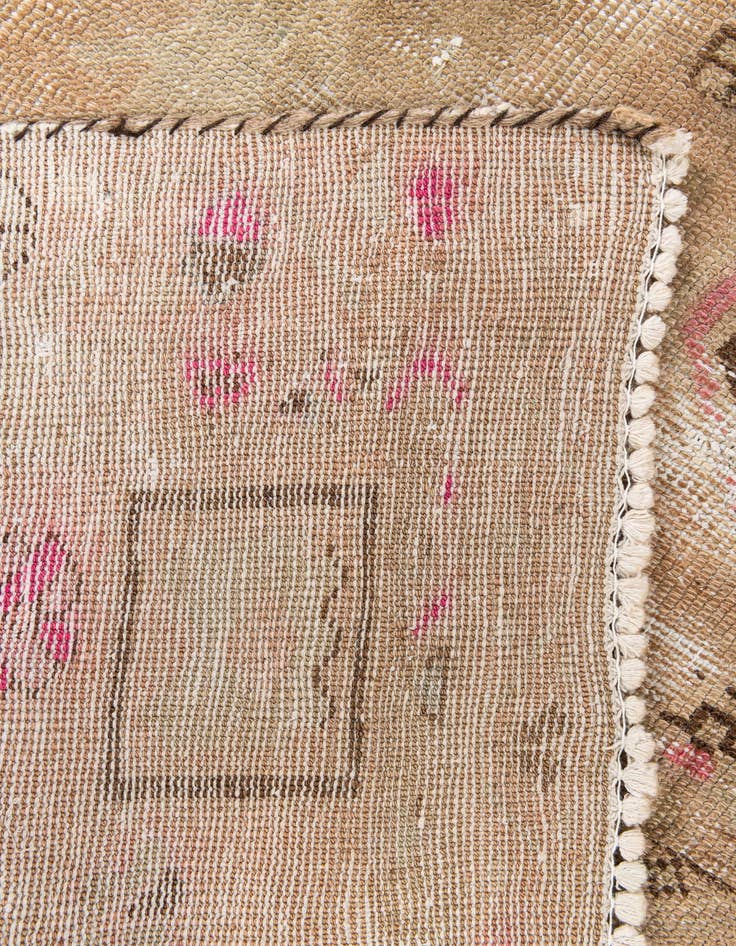 Detail image of 4' x 6' 4  Hand Knotted Ultra Vintage Persian Wool Rug