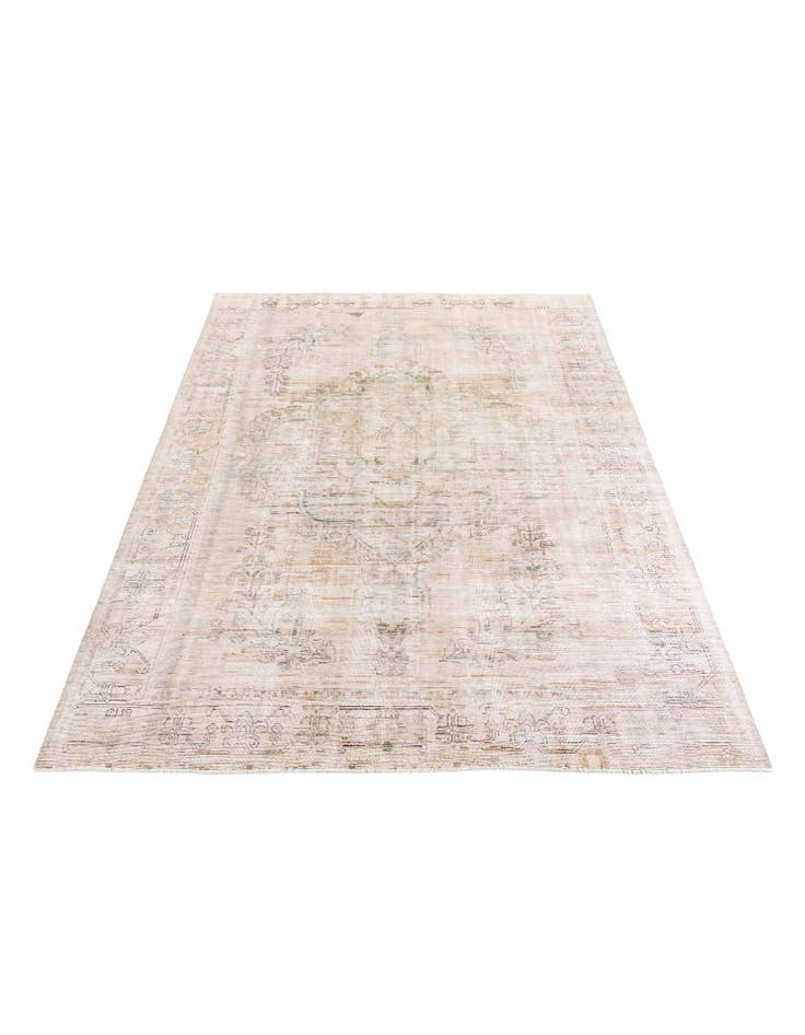 Detail image of 9' 1 x 12' 1 Hand Knotted Ultra Vintage Persian Wool Rug
