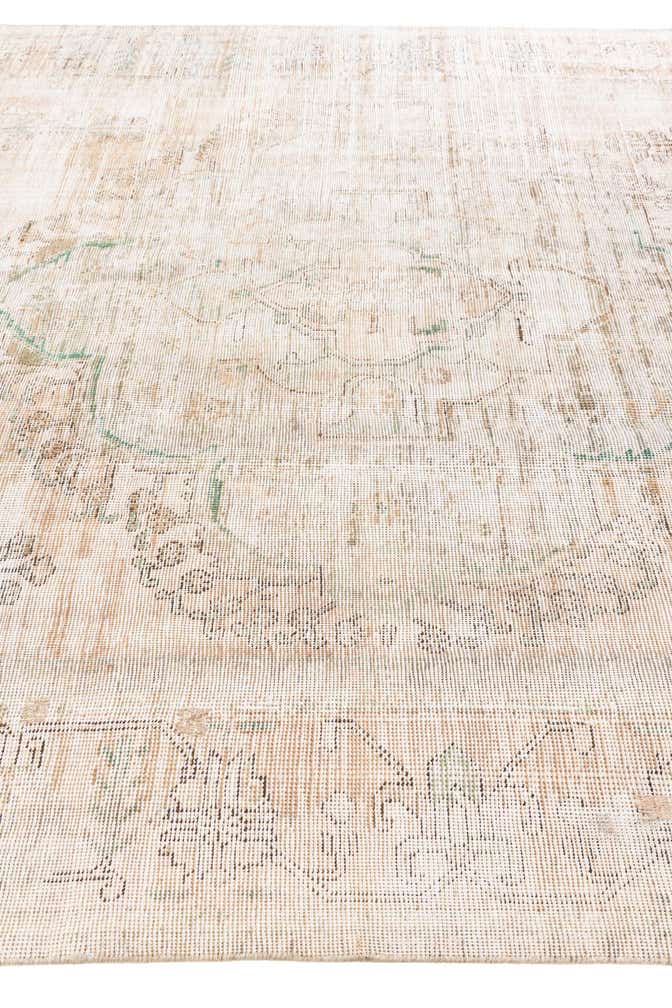 9' 1 x 12' 1 Hand Knotted Ultra Vintage Persian Wool Rug