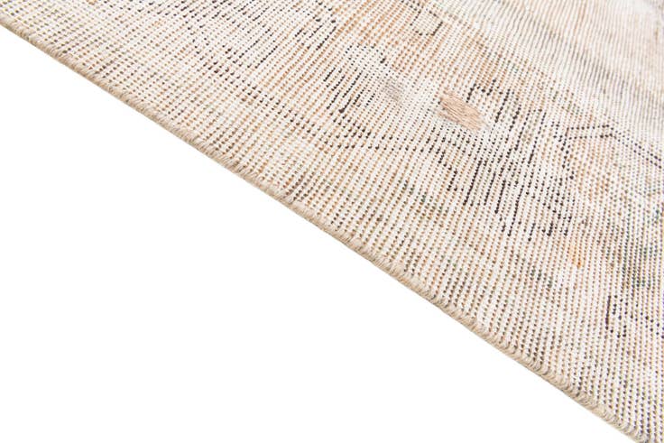 Detail image of 9' 1 x 12' 1 Hand Knotted Ultra Vintage Persian Wool Rug