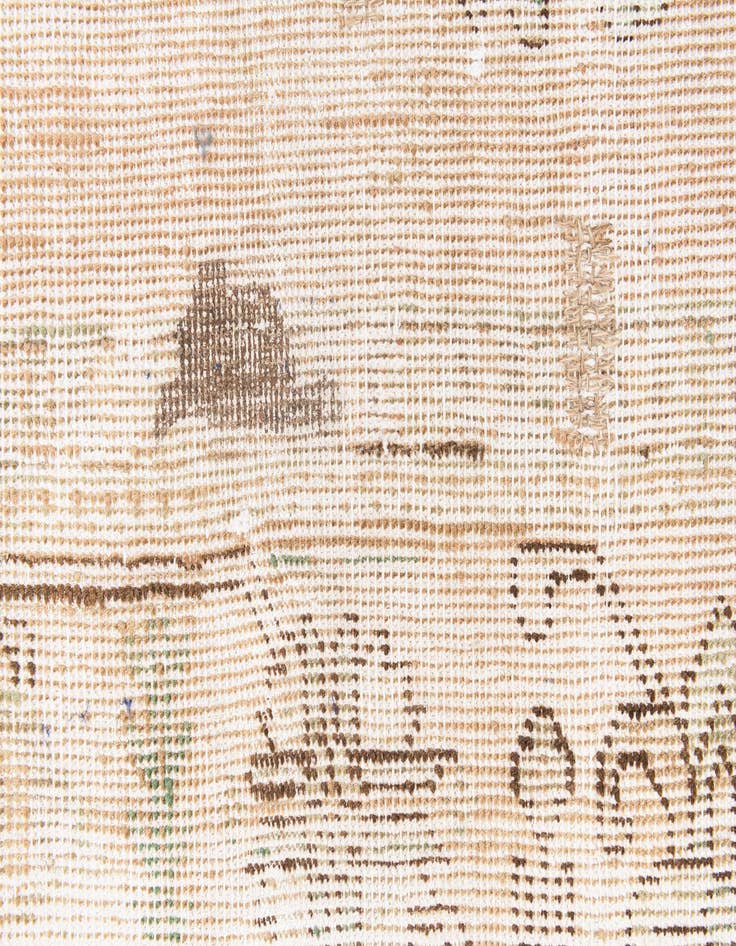 Detail image of 9' 1 x 12' 1  Hand Knotted Ultra Vintage Persian Wool Rug